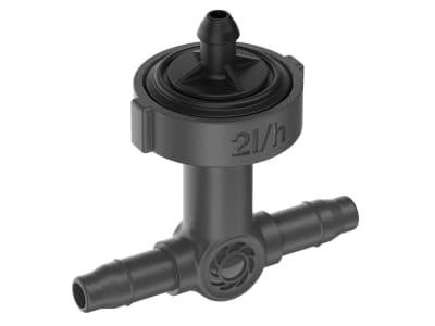 GARDENA Reihentropfer 2 l/h, druckregulierend 13312-20 GARDENA Reihentropfer 2 l/h, druckregulierend 13312-20