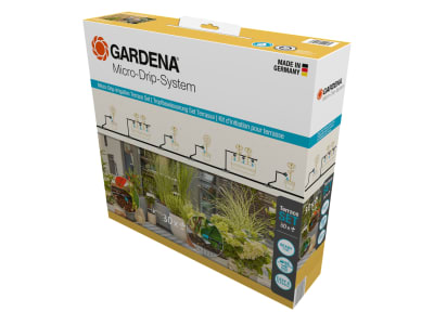 GARDENA Tropfbewässerung Set Terrasse (30 Pflanzen)   Bewässerung für Topfpflanzen 13400-20