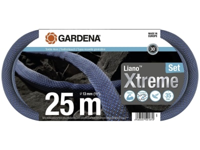 GARDENA Textilschlauch Liano™ Xtreme 25 m Set   