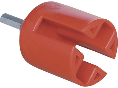 Ako Ringisolator Holzgewinde, schwarz, für Litze, Seil, Band bis 10 mm, mit Einschraubhilfe Ako Ringisolator Holzgewinde, schwarz, für Litze, Seil, Band bis 10 mm, mit Einschraubhilfe