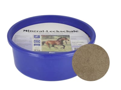 DERBY® Mineral-Leckschale praktisch für Weide und Laufstall 10 kg Schale