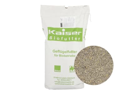 Kaiser B-L 100 D Alleinfutter für Legehennen, Demeter Betriebe geeignetes Legehennenfutter Hühnerfutter Kaiser B-L 100 D Alleinfutter für Legehennen, Demeter Betriebe geeignetes Legehennenfutter Hühnerfutter