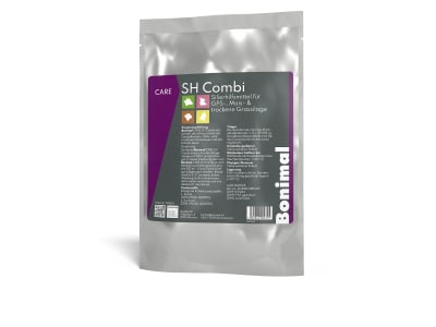Bonimal CARE SH Combi heterofermentatives Silierhilfsmittel insbesondere für Ganzpflanzensilage, Maissilage und trockene Grassilagen, Siliermittel Pulver 100 g Beutel Bonimal CARE SH Combi heterofermentatives Silierhilfsmittel insbesondere für Ganzpflanzensilage, Maissilage und trockene Grassilagen, Siliermittel Pulver 100 g Beutel