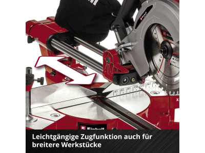 EINHELL Power X-Change Akku-Zug-Kapp-Gehrungssäge TE-SM 36/210 Li - Solo  