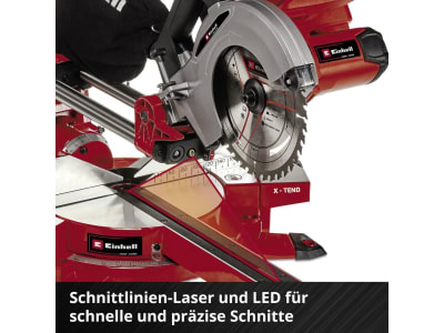 EINHELL Power X-Change Akku-Zug-Kapp-Gehrungssäge TE-SM 36/210 Li - Solo  