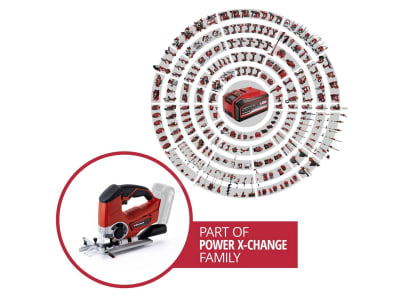 EINHELL Power X-Change Akku-Stichsäge TE-JS 18/80 Li-Solo EINHELL Power X-Change Akku-Stichsäge TE-JS 18/80 Li-Solo