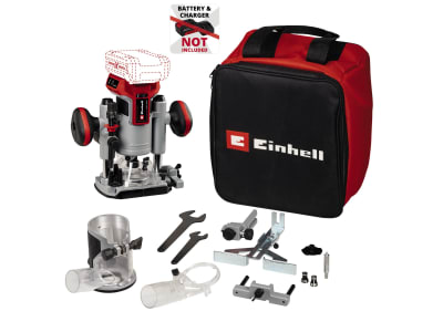 EINHELL Professional Akku-Oberfräse /-Kantenfräse TP-RO 18 Set Li BL - Solo  