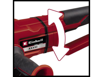 EINHELL Set - Professional Akku-Winkelschleifer AXXIO 36/230 Q  inkl. 1x Twincharger PXC Starter-Kit mit 2x 4 Ah Akkus & 1x Twincharger Ladegerät