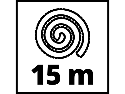 EINHELL Hochdruckreiniger-Zubehör Rohrreinigungsschlauch 15 m EINHELL Hochdruckreiniger-Zubehör Rohrreinigungsschlauch 15 m