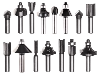 EINHELL Oberfräsen-Zubehör Router bit set 8 mm 15 pcs. EINHELL Oberfräsen-Zubehör Router bit set 8 mm 15 pcs.