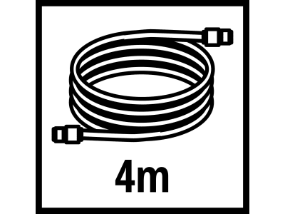 EINHELL Pumpen-Zubehör Saugschlauch 4 m Kunststoff  