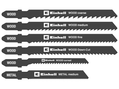 EINHELL Stichsägen-Zubehör Stich-Sägeblatt Box 10-tlg. T EINHELL Stichsägen-Zubehör Stich-Sägeblatt Box 10-tlg. T