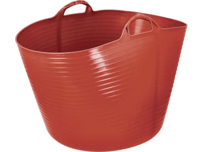 KERBL Aufbewahrungs- und Transportbehälter "FlexBag" 60 l, rot, Kunststoff, mit zwei Griffen, 326197