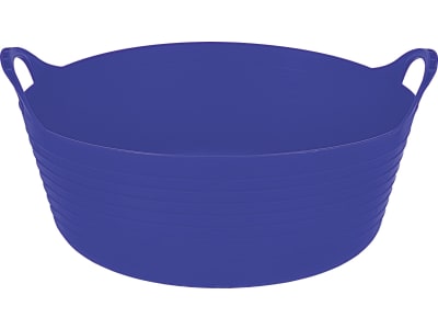 KERBL Aufbewahrungs- und Transportbehälter "FlexBag" 15 l, blau, Kunststoff, mit zwei Griffen, 3210248