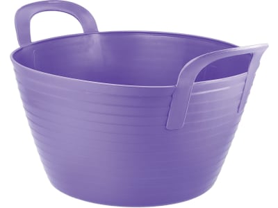 KERBL Aufbewahrungs- und Transportbehälter "FlexBag" 12 l, purple, Kunststoff, mit zwei Griffen, 323531