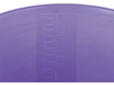 KERBL Aufbewahrungs- und Transportbehälter "FlexBag" 12 l, purple, Kunststoff, mit zwei Griffen, 323531