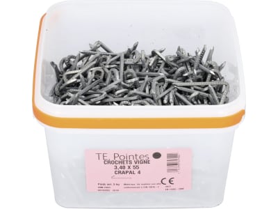 Crapal® 4 Hefthaken  3,4 x 55 mm 5 kg 