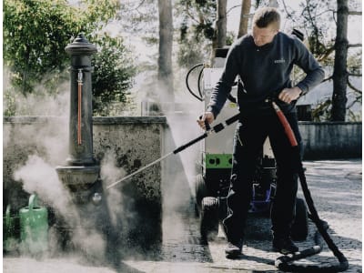 KECKEX Unkrautvernichtungsgerät "Komex Jespi" für Unkrautbeseitigung, Kaugummi-Entfernung und schonende Reinigung KECKEX Unkrautvernichtungsgerät "Komex Jespi" für Unkrautbeseitigung, Kaugummi-Entfernung und schonende Reinigung