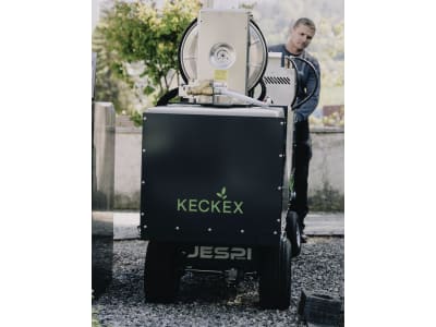 KECKEX Unkrautvernichtungsgerät "Komex Jespi" für Unkrautbeseitigung, Kaugummi-Entfernung und schonende Reinigung