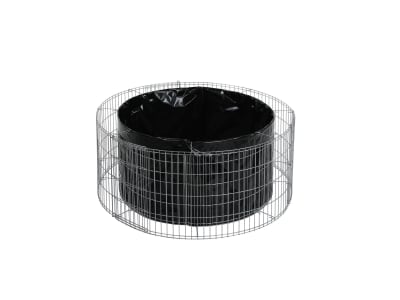 bellissa Hochbeet (Gabione) rund 92 x 92 x 40 cm silver inkl. Trennfolie, 92 x 40 cm, Füllmenge 165 kg bellissa Hochbeet (Gabione) rund 92 x 92 x 40 cm silver inkl. Trennfolie, 92 x 40 cm, Füllmenge 165 kg