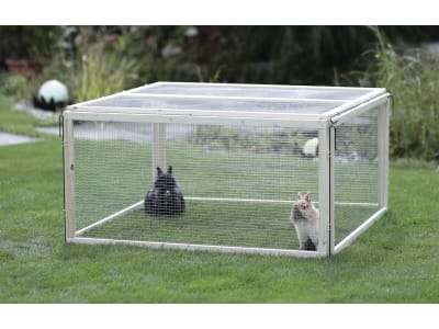 KERBL Freilaufgehege "Vario" 120 x 120 x 59 cm, 4-eckig mit Dach oder 6-eckig aufstellbar, 84399 KERBL Freilaufgehege "Vario" 120 x 120 x 59 cm, 4-eckig mit Dach oder 6-eckig aufstellbar, 84399