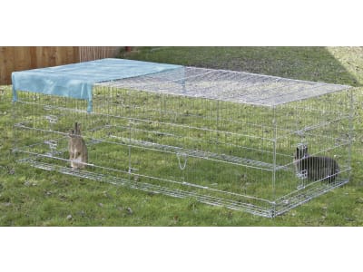 KERBL Freilaufgehege 230 x 115 x 70 cm, Metall (verzinkt), mit Ausbruchsperre, 82825 KERBL Freilaufgehege 230 x 115 x 70 cm, Metall (verzinkt), mit Ausbruchsperre, 82825
