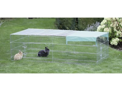 KERBL Freilaufgehege 230 x 115 x 70 cm, Metall (verzinkt), mit Ausbruchsperre, 82825 KERBL Freilaufgehege 230 x 115 x 70 cm, Metall (verzinkt), mit Ausbruchsperre, 82825