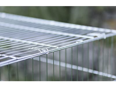 KERBL Freilaufgehege 230 x 115 x 70 cm, Metall (verzinkt), mit Ausbruchsperre, 82825 KERBL Freilaufgehege 230 x 115 x 70 cm, Metall (verzinkt), mit Ausbruchsperre, 82825