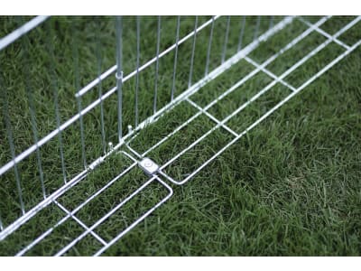 KERBL Freilaufgehege 230 x 115 x 70 cm, Metall (verzinkt), mit Ausbruchsperre, 82825 KERBL Freilaufgehege 230 x 115 x 70 cm, Metall (verzinkt), mit Ausbruchsperre, 82825
