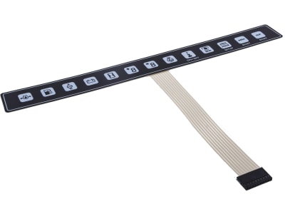 Folientastatur, für Kombiinstrument Traktor Ford New Holland Serie TM, TS Folientastatur, für Kombiinstrument Traktor Ford New Holland Serie TM, TS