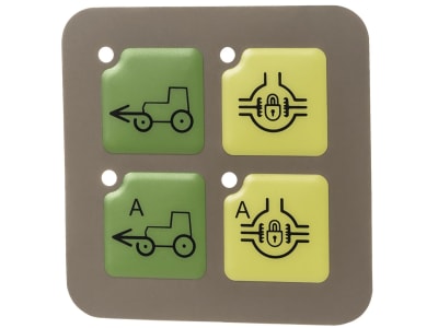 Aufkleber Folientastatur Komfortmodul Allrad, für Fendt Vario Bedienkonsole COM 1, 2, 3 Aufkleber Folientastatur Komfortmodul Allrad, für Fendt Vario Bedienkonsole COM 1, 2, 3