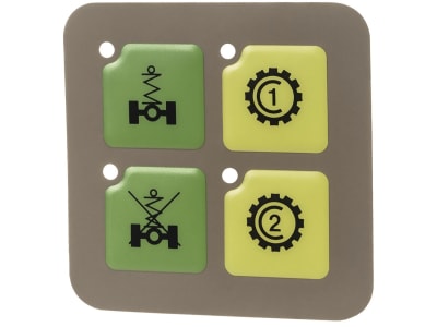 Aufkleber Folientastatur Komfortmodul Tempomat, für Fendt Vario Bedienkonsole COM 1, 2, 3 Aufkleber Folientastatur Komfortmodul Tempomat, für Fendt Vario Bedienkonsole COM 1, 2, 3