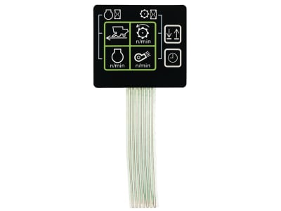 Folientastatur, für Digitaltacho Motorola John Deere Mähdrescher 1450, 1550 Folientastatur, für Digitaltacho Motorola John Deere Mähdrescher 1450, 1550