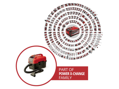 EINHELL Set - Power X-Change Akku-Nass-Trockensauger TE-VC 18/10 + PXC-Strarterkit  