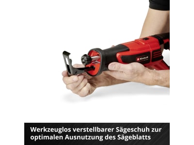 EINHELL Set - Professional Akku-Universalsäge TP-AP 18/28 Li BL inkl. 1x 2,0Ah PXC Akku & Ladegerät  