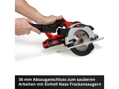 EINHELL Set -  Power X-Change Akku-Handkreissäge TE-CS 18/165-1 Li + PXC-Starter-Kit  