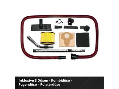 EINHELL Professional Akku-Nass-Trockensauger TP-VC 36/30 S Auto-Solo  