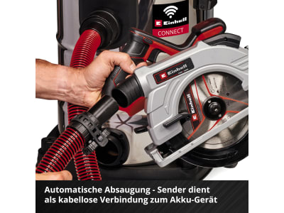 EINHELL Set - Professional Akku-Nass-Trockensauger TP-VC 36/30 S Auto  inkl. 1x Twincharger PXC Starter-Kit mit 2x 4 Ah Akkus & 1x Twincharger Ladegerät