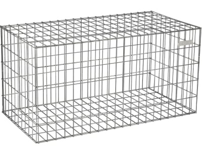 bellissa Profi-Spiralgabione 100 x 50 x 50 cm  silver , Füllmenge 400 kg