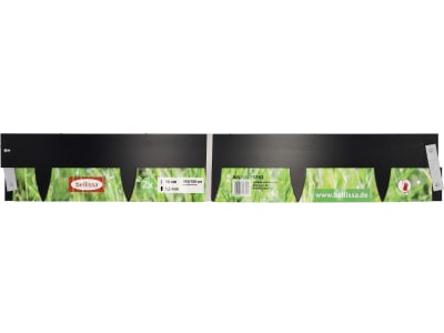 bellissa Rasenkante Spina 2er-Set Stahlblech anthrazit 103 x 16 cm 