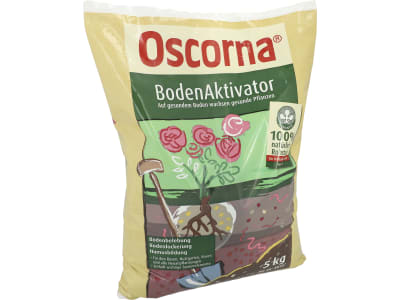 Oscorna® Bodenaktivator die natürliche Bodenverbesserung mit NPK 3+2+0.5 5 kg Sack  Pulver