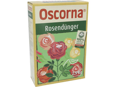Oscorna® Rosendünger NPK 6+9+0.5 Dünger 2,5 kg Karton  