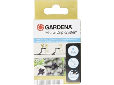 GARDENA Micro-Drip-System Reihentropfer druckregulierend    Bewässerung für Topfpflanzen 13302-20