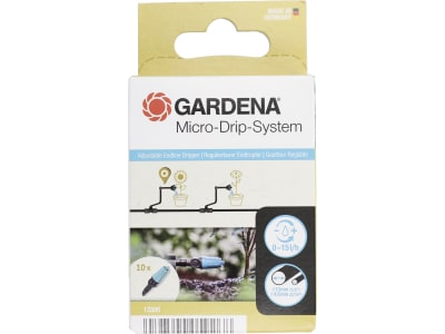 GARDENA Micro-Drip-System Regulierbarer Endtropfer    Bewässerung für Topfpflanzen 13305-20