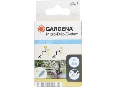 Gardena Micro-Drip-System Endtropfer 25 Endtropfer, 1 eine Reinigungsnadel Bewässerung für Topfpflanzen 13307-20 Gardena Micro-Drip-System Endtropfer 25 Endtropfer, 1 eine Reinigungsnadel Bewässerung für Topfpflanzen 13307-20