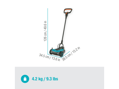 Gardena Akku-Rasenmäher HandyMower 22/18V P4A 50 ohne Akku, ohne Ladegerät für kleine und komplexe Rasenflächen bis zu 50 m² pro Akku-Laufzeit Gardena Akku-Rasenmäher HandyMower 22/18V P4A 50 ohne Akku, ohne Ladegerät für kleine und komplexe Rasenflächen bis zu 50 m² pro Akku-Laufzeit