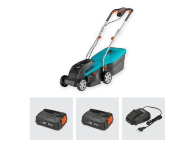 Gardena Akku-Rasenmäher PowerMax 32/36V P4A Ready-To-Use Set 200 inkl. Akkus und Ladegerät Gardena Akku-Rasenmäher PowerMax 32/36V P4A Ready-To-Use Set 200 inkl. Akkus und Ladegerät