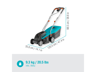Gardena Akku-Rasenmäher PowerMax 32/36V P4A Ready-To-Use Set 200 inkl. Akkus und Ladegerät Gardena Akku-Rasenmäher PowerMax 32/36V P4A Ready-To-Use Set 200 inkl. Akkus und Ladegerät