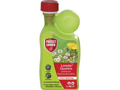 Loredo Quattro Universal-Rasenunkrautfrei 400 ml Flasche  