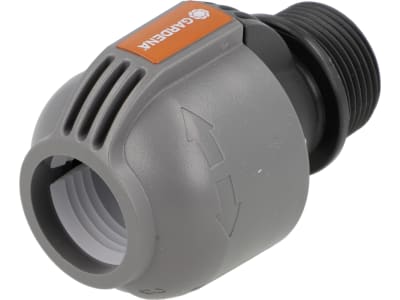 Gardena Sprinklersystem Verbinder Gewinde 25 mm; 1" AG Schlauchverbinder 02763-20 Gardena Sprinklersystem Verbinder Gewinde 25 mm; 1" AG Schlauchverbinder 02763-20